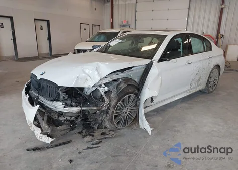 2018 BMW 540I xDrive from USA, damaged, VIN WBAJE7C50JG891791